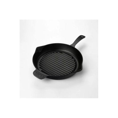 Lava Demir Döküm 28 Cm Metal Kulplu Yuvarlak Izgara Grill Tava LV ECO Y GT 28