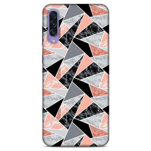 Mermer Desenli (32) Tema Soft Silikon Kılıf Bakır rengi Samsung Galaxy A50s Kılıf