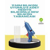 5 Silikon Hediyeli 40w Silikon Tabancası Ev Ve Hobi Kullanımı