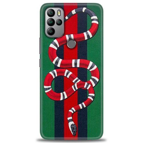 General Mobile GM 21 Pro Kılıf HD Baskılı Kılıf - Yılan + Tam Ekran Koruyucu