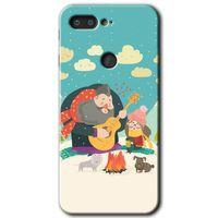 General Mobile GM 9 Pro Kılıf HD Desen Baskılı Arka Kapak - Kış Pikniği