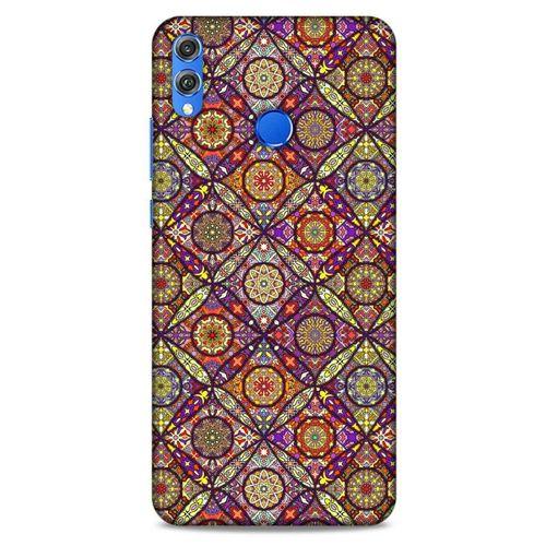 Ethnic Culture (96) Huawei Honor 8x Kılıf Silikon Kapak Desenli