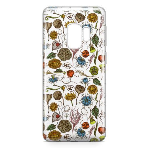 Samsung Galaxy S9 Kılıf Çörek Otu Arka Kapak Koruma Desenli Full Koruyucu
