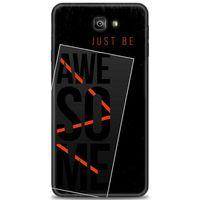 Samsung Galaxy J7 Prime Kılıf HD Baskılı Kılıf - Awesome + Tam Ekran Koruyucu