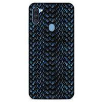 Samsung Galaxy A11 Kılıf Dragons (4) Koruma Kılıfı Ejderha Skin Lacivert