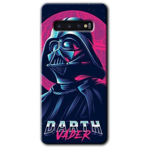 Potkal Hediye Fabrikası Samsung Galaxy S10 Kılıf HD Desen Baskılı Arka Kapak - Darth Vader