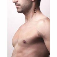Çekiç Orak Tattoo Dövme Şablonu