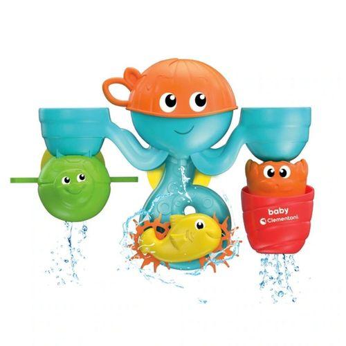 17658 Eğlenceli Arkadaşlar Su Parkı Banyo Oyuncağı, Baby Clementoni, +6 ay