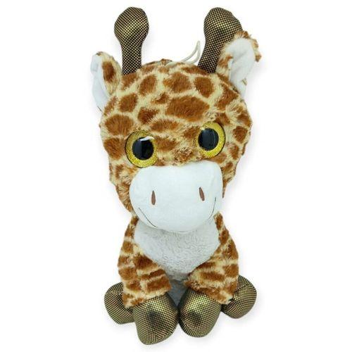 Peluş Cam Gözlü Hayvanlar 25 cm - Zürafa