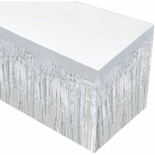Gümüş Metalize Masa Eteği