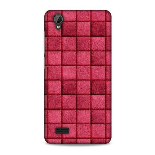 Vestel Venüs V5 Kılıf Patchwork (29) Arka Koruma Kılıfı Pembe