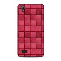 Vestel Venüs V5 Kılıf Patchwork (29) Arka Koruma Kılıfı Pembe