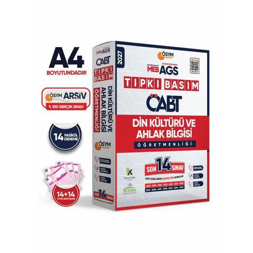 2027 MEB-AGS ÖABT Din Kültürü ve Ahlak Bilgisi Öğretmenliği DKAB ÖSYM Tıpkı Basım 14lü Deneme Paketi