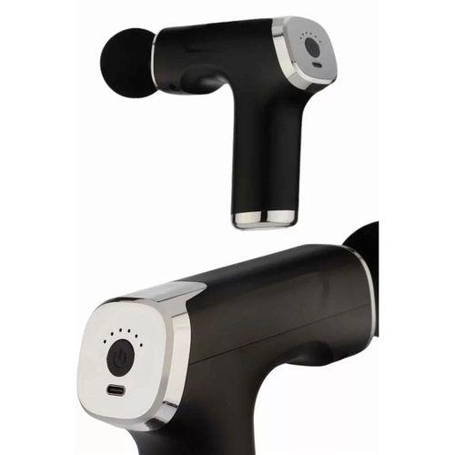 Şarjlı Masaj Tabancası 4 Başlıklı Mini Masaj Tabancası Ve Masaj Aleti