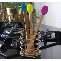 3 adet ısıya dayanıklı bambu spatula