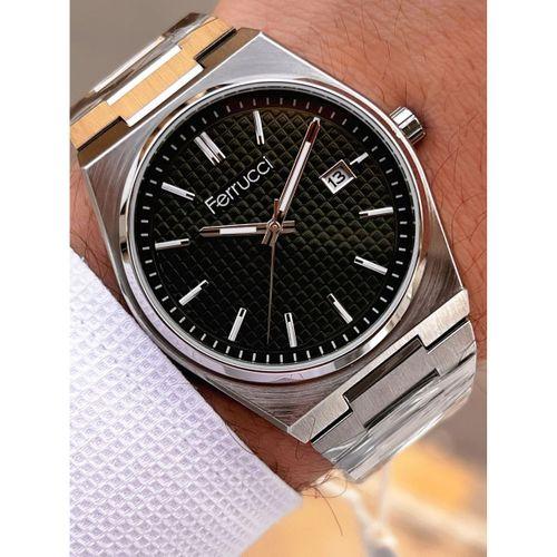 Ferrucci Nişan Ve Takım Elbiselere Özel Takvimli Kadran 2 Yıl Garantili Spor Erkek Kol Saati J3625.2