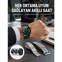 Akıllı Saat Adımsayar Nabız Ölçer Titreşim Özellikli Çağrı Cevaplama Sosyal Medya Yeni Nesil