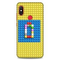 Lopard Xiaomi Redmi Note 6 Pro Uyumlu Kılıf BloX (27) Tasarımlı Kılıf Ö Harfi
