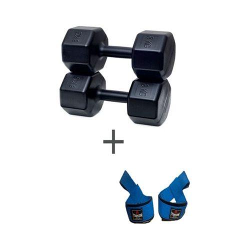 8 Kg Çift Dambıl Ve Ağırlık Strap 8 Kg 2 Adet Gönderilmektedir