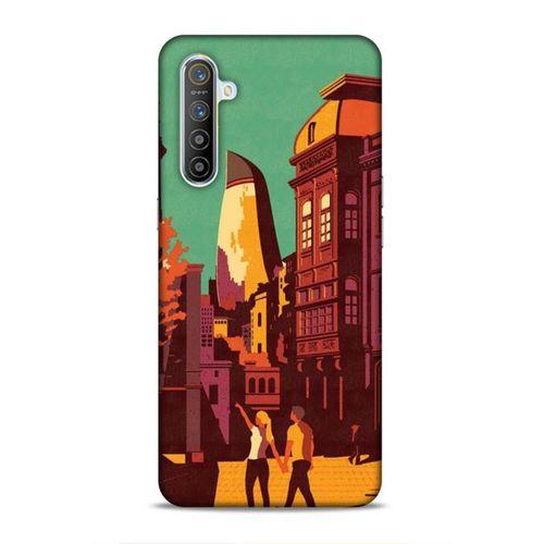 Realme XT Uyumlu Kılıf Azarbaijan (44) Tough Armor Kılıf Bakü Çizim