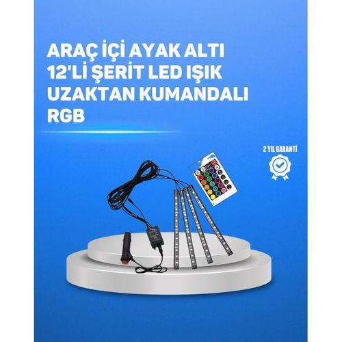 Rgb Led Şerit Aydınlatma – Kolay Kurulumlu