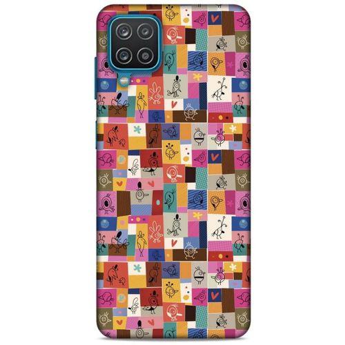 Lopard Samsung Galaxy A12 Uyumlu Kılıf Animax (89) Liquid Crystal Kılıf