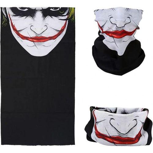 Joker Desenli Çok Amaçlı – Yüz, Boyun ve Bandana Maskesi 5 No