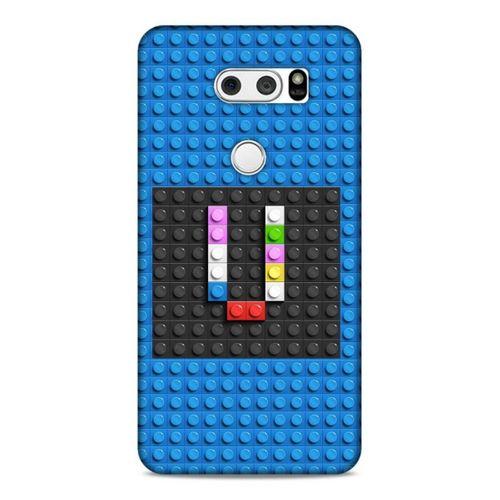 Lopard LG K50S Uyumlu Kılıf BloX (35) Fit Design Kılıf V Harfi