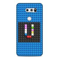 Lopard LG K50S Uyumlu Kılıf BloX (35) Fit Design Kılıf V Harfi