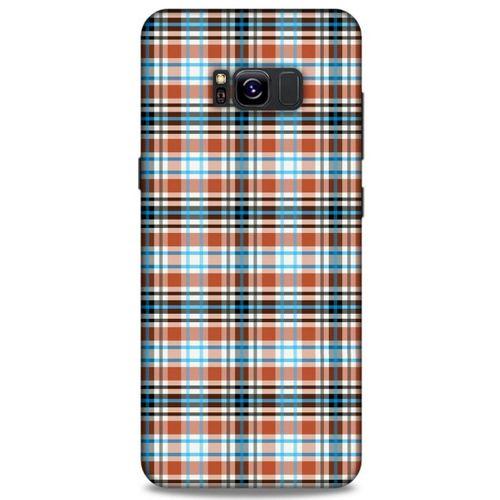 Gömlek (8) Desenli Silikon Kapak Telefon Kabı Samsung Galaxy S8 Plus Kılıf