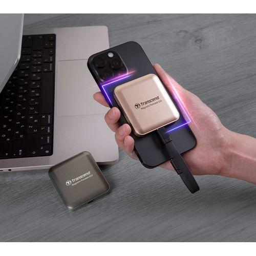 Transcend ESD420 Portable 1TB MagSafe Siyah SSD (TS1TESD420C)
