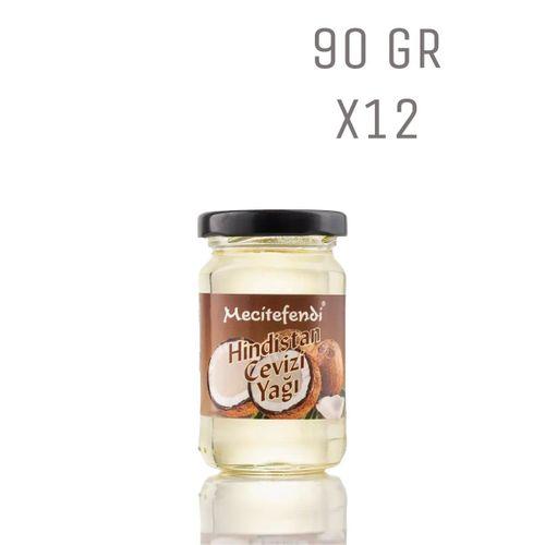 90 GR Hindistan Cevizi Yağı 12 Adet