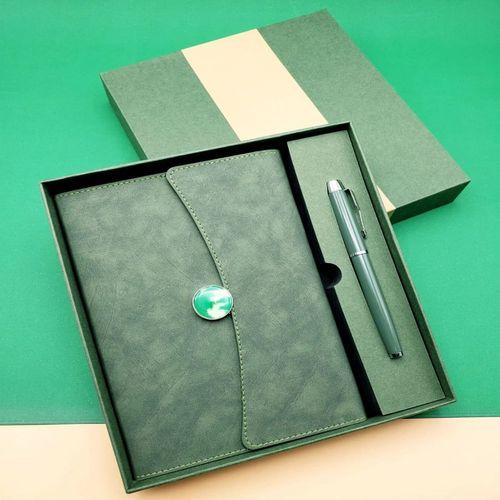Promosyon Defter Kalem Seti Yeşil Renk