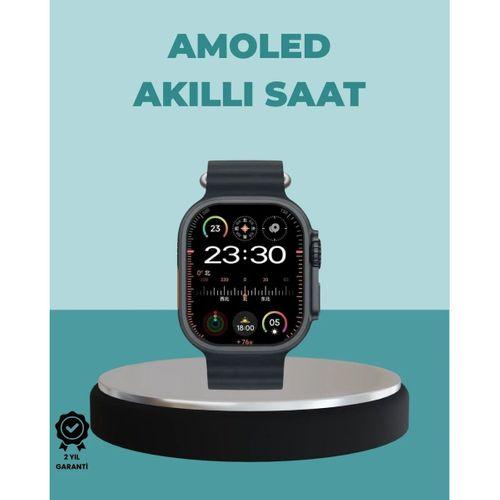 Amoled Akıllı Saat 49mm Bluetooth Arama Spor Ve Sağlık