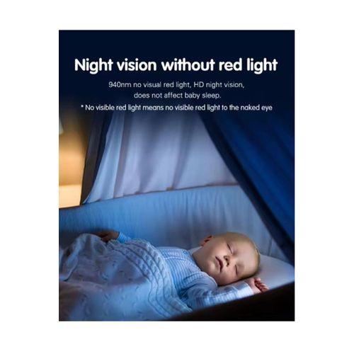 5 Inc Ekran Bebek Kamerası Monitörlü Konuşma Özellikli Işıklı Gece Görüslü Kamera