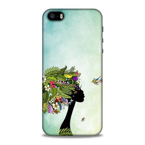 Lopard Apple Iphone 5 Uyumlu Kılıf Sürreal Yüzler ♀ (37) Silicone Cover Baskılı