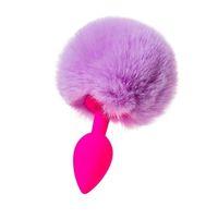 Sweet Bunny Kuyruklu Anal Kılıf Pembe 13 cm 44 g