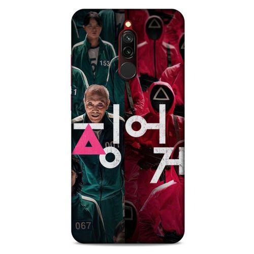 Xiaomi Redmi 8 Uyumlu Kılıf Squid Game (1) Kılıfı Kyu-Bok