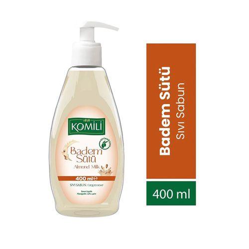 Komili Sıvı Sabun Badem Sütü 400 Ml,Badem
