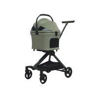 EuroDog Katlanabilir Köpek Arabası Yeşil 66x52x110