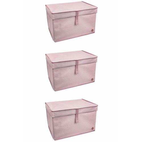 Çok Amaçlı Düzenleyici Kutu Organizer Cırt Cırtlı Hurç Mega Plus Boy 40cm X 30cm X 70cm (3 Adet)