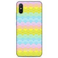 Xiaomi Redmi 9A Kılıf Pastel Renkler (1) Kılıfı Karışık Renkli