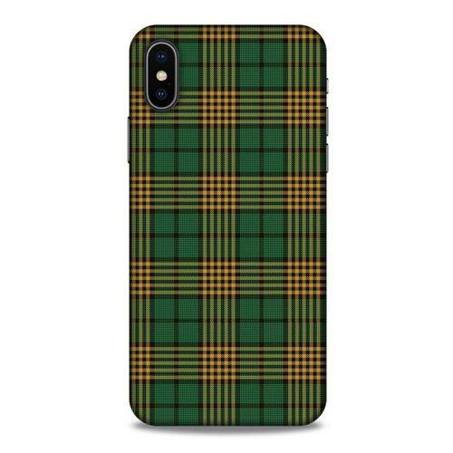 Gömlek (48) Desenli Silikon Kapak Telefon Kabı Apple iPhone XS Kılıf