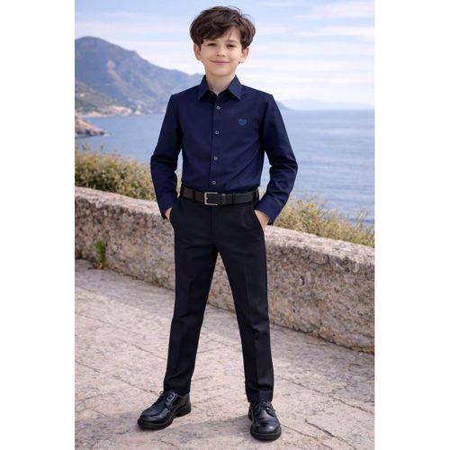 ALEXANDERGARDI Uzun Kollu Klasik Erkek Çocuk Gömlek