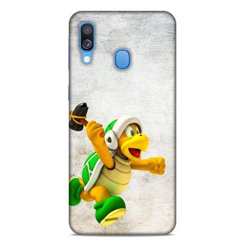 Lopard Samsung Galaxy A40 Uyumlu Kılıf GameX (7) Telefon Kılıfı Kaplumpağa