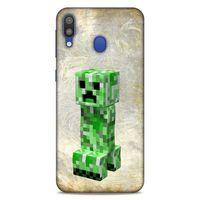Lopard Samsung Galaxy M20 Uyumlu Kılıf PiXel (38) Neo Hybrid Kılıf Creeper 3D