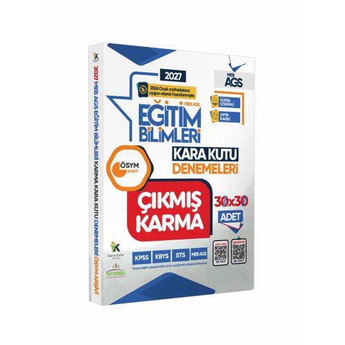 2027 MEB-AGS Ocak Müfredatı Eğitim Bilimleri ÖSYM Çıkmış Karma Kara Kutu 30x30 Deneme Paketi Çözümlü