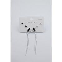 Çoklu Set Küpe - Gümüş