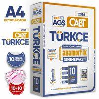 2026 MEB-AGS ÖABT Anamorfik TÜRKÇE Öğretmenliği Özgün 10lu Deneme Dijital Çözümlü Türkiye Geneli
