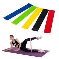Aerobik Bant 5 Li Pilates Yoga Bandı ***